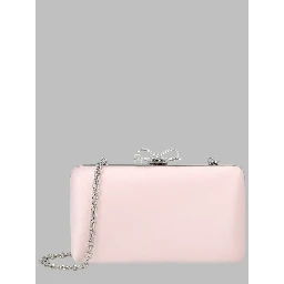 Clutch In Raso Con Fiocco