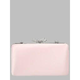 Clutch In Raso Con Fiocco