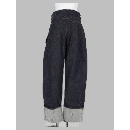 jeans twisted turn-up workwear