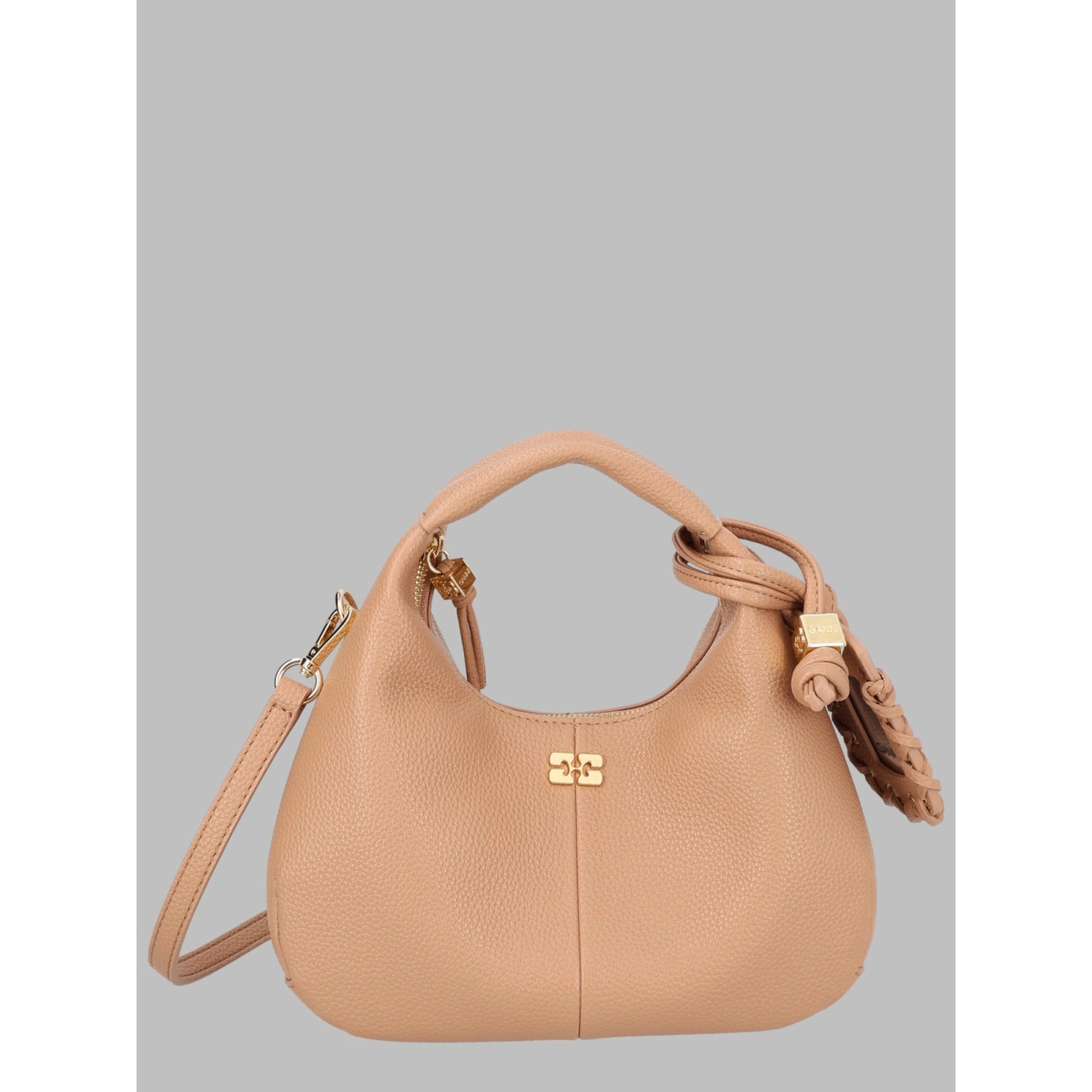 Borsa Hobo Mini Con Logo