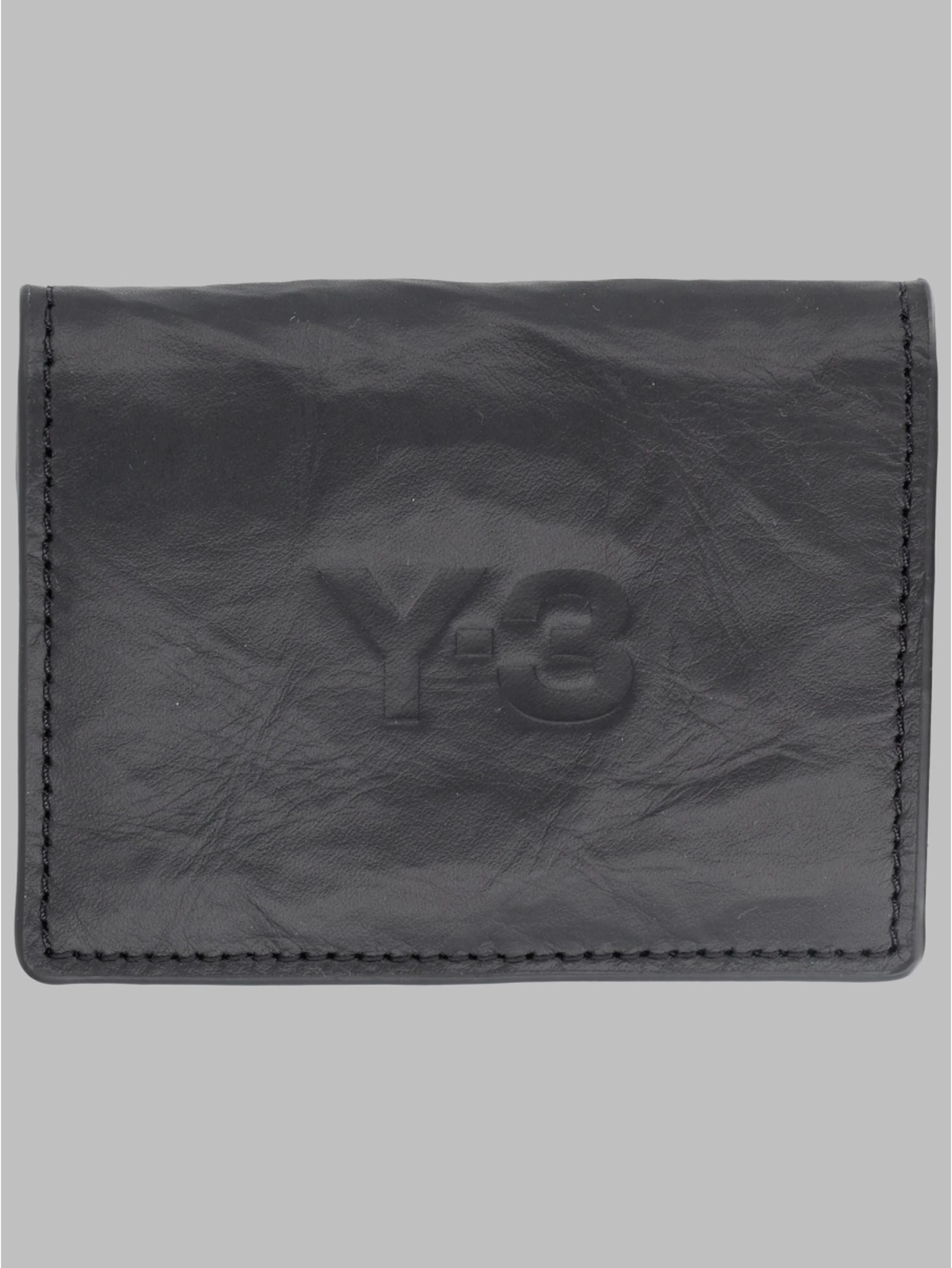 Portacarte In Pelle Con Logo