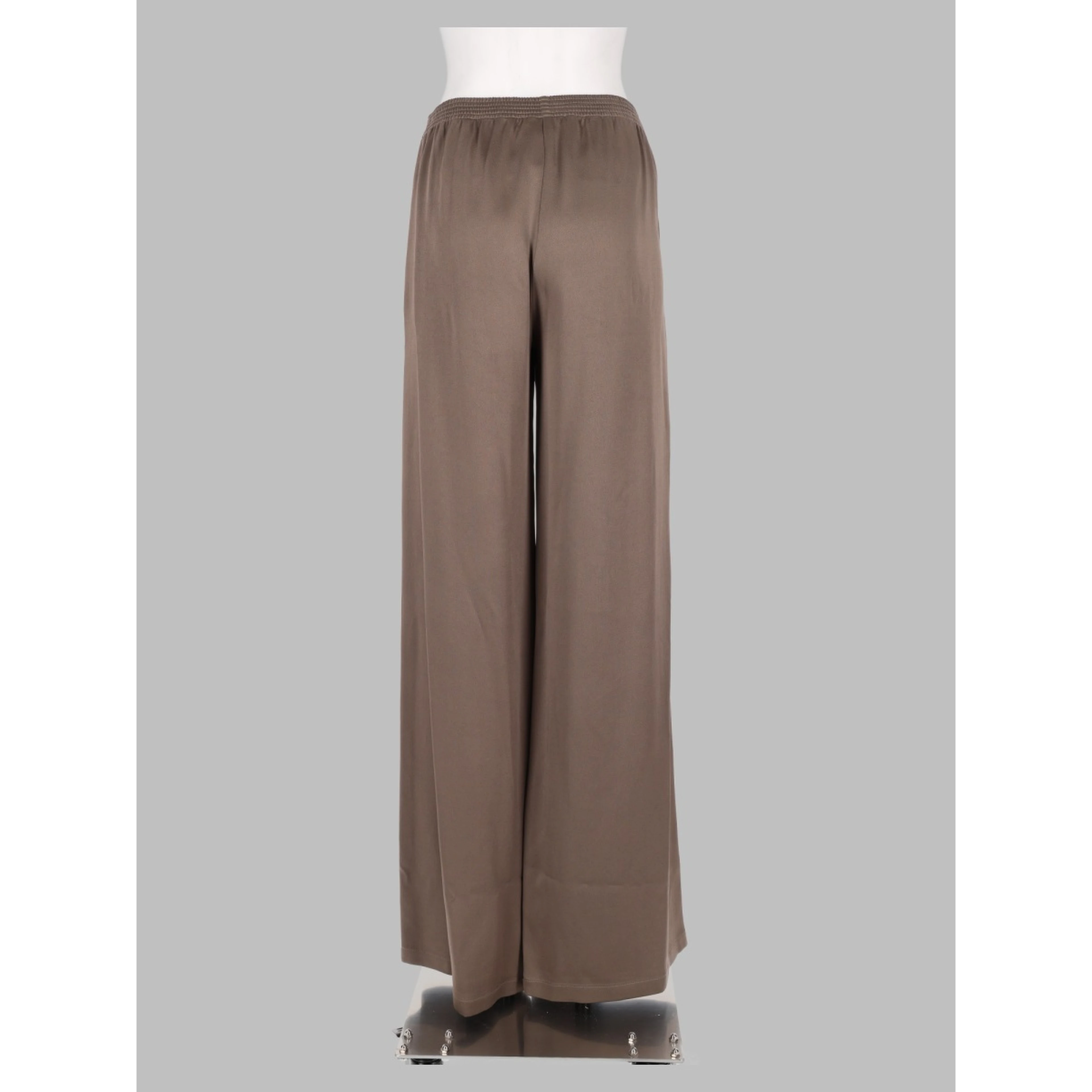 Pantalone ampio in enver satin lucido