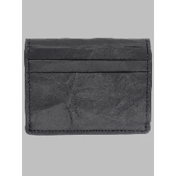 Portacarte In Pelle Con Logo