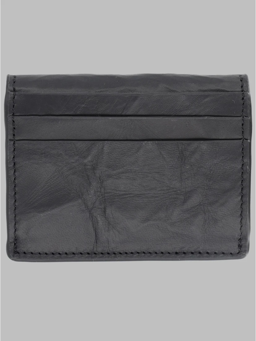Portacarte In Pelle Con Logo
