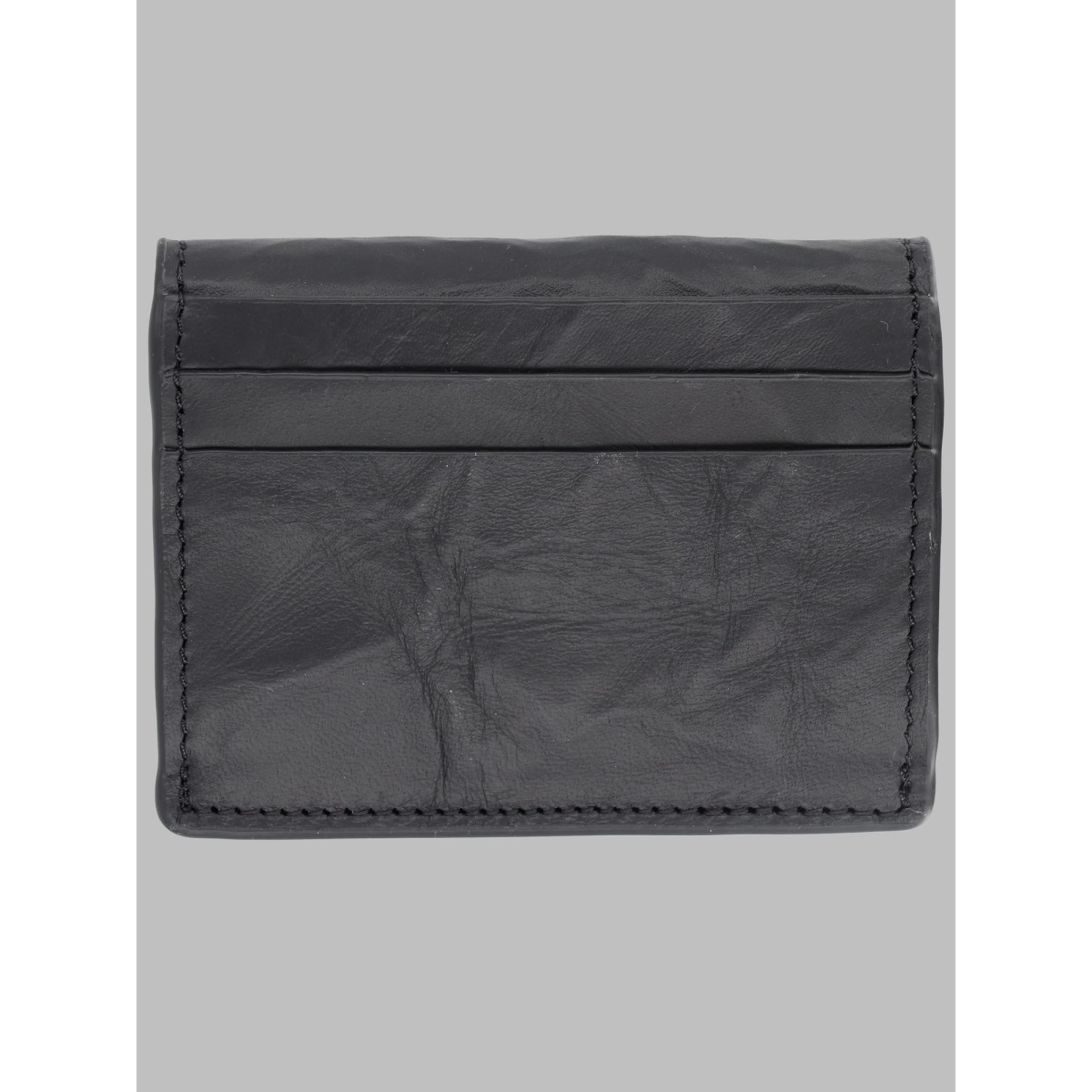 Portacarte In Pelle Con Logo