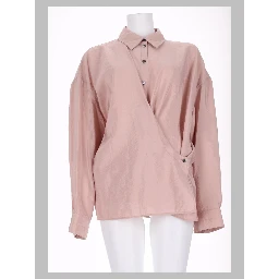 camicia "twisted" in seta