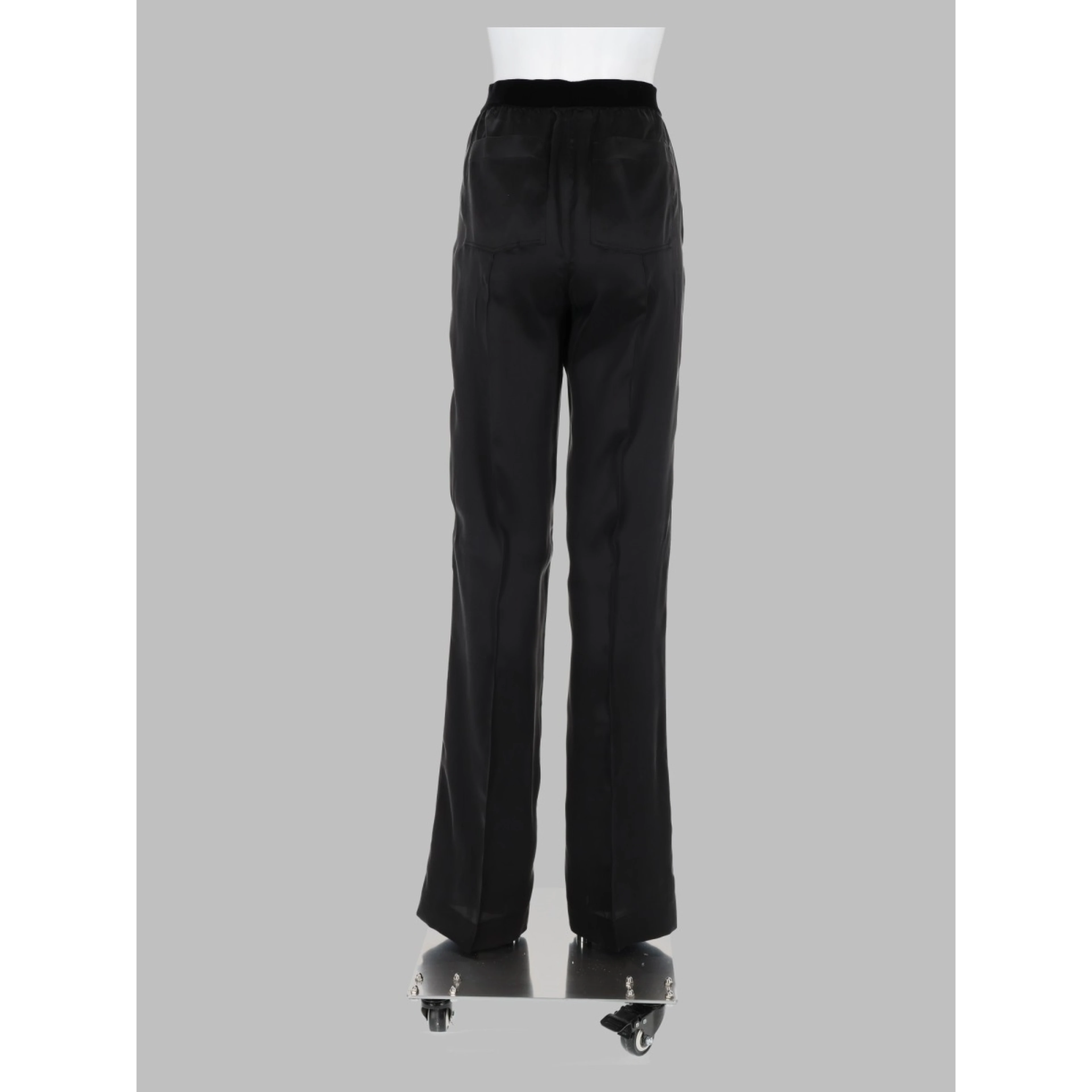 pantalone pj in raso di seta stretch