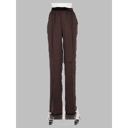 pantalone pj in raso di seta stretch