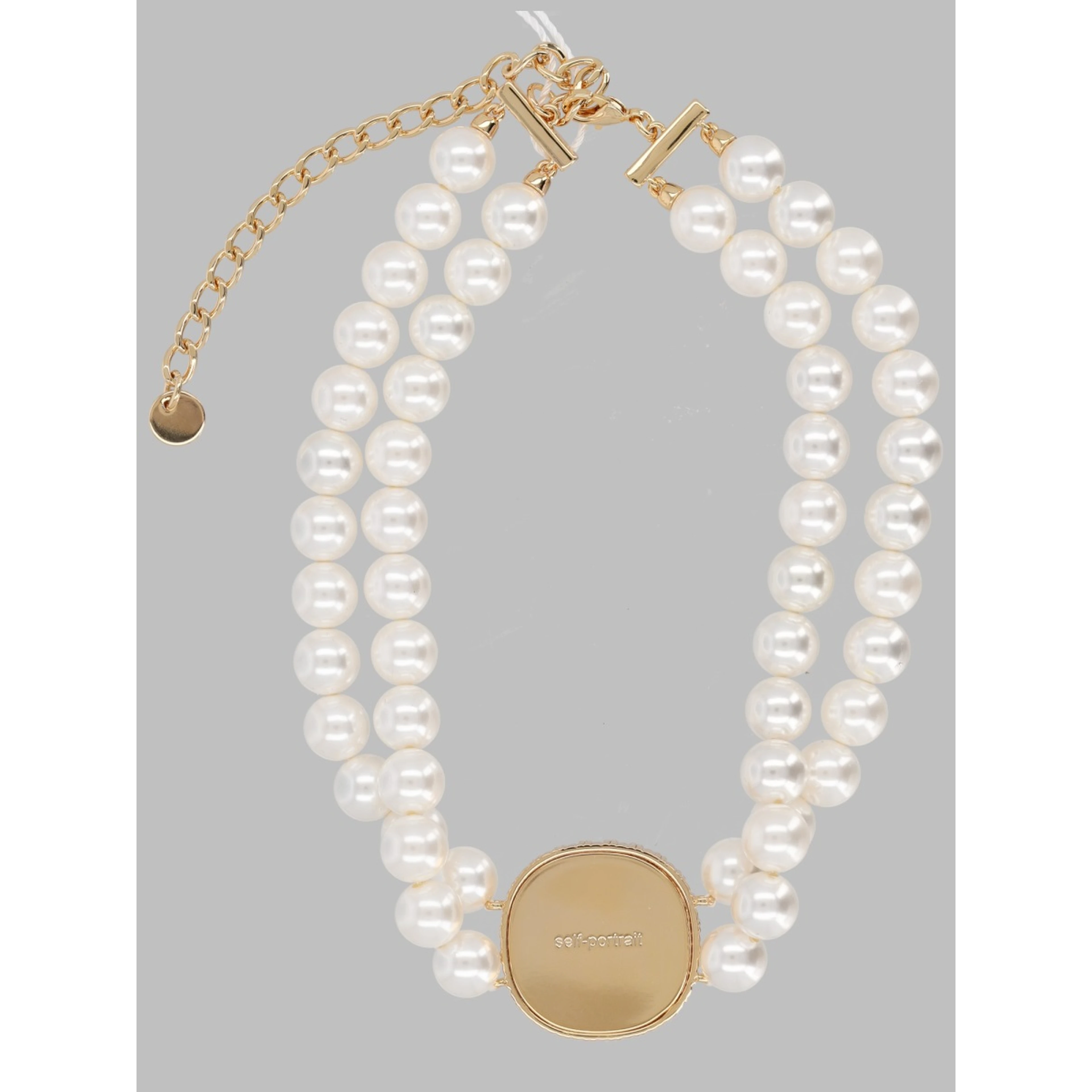 Collana Girocollo Con Perle E Cristalli