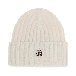 White Wool Oves Aries Beanie