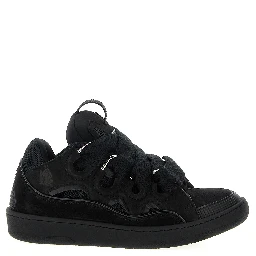 Black Calfskin Sneakers