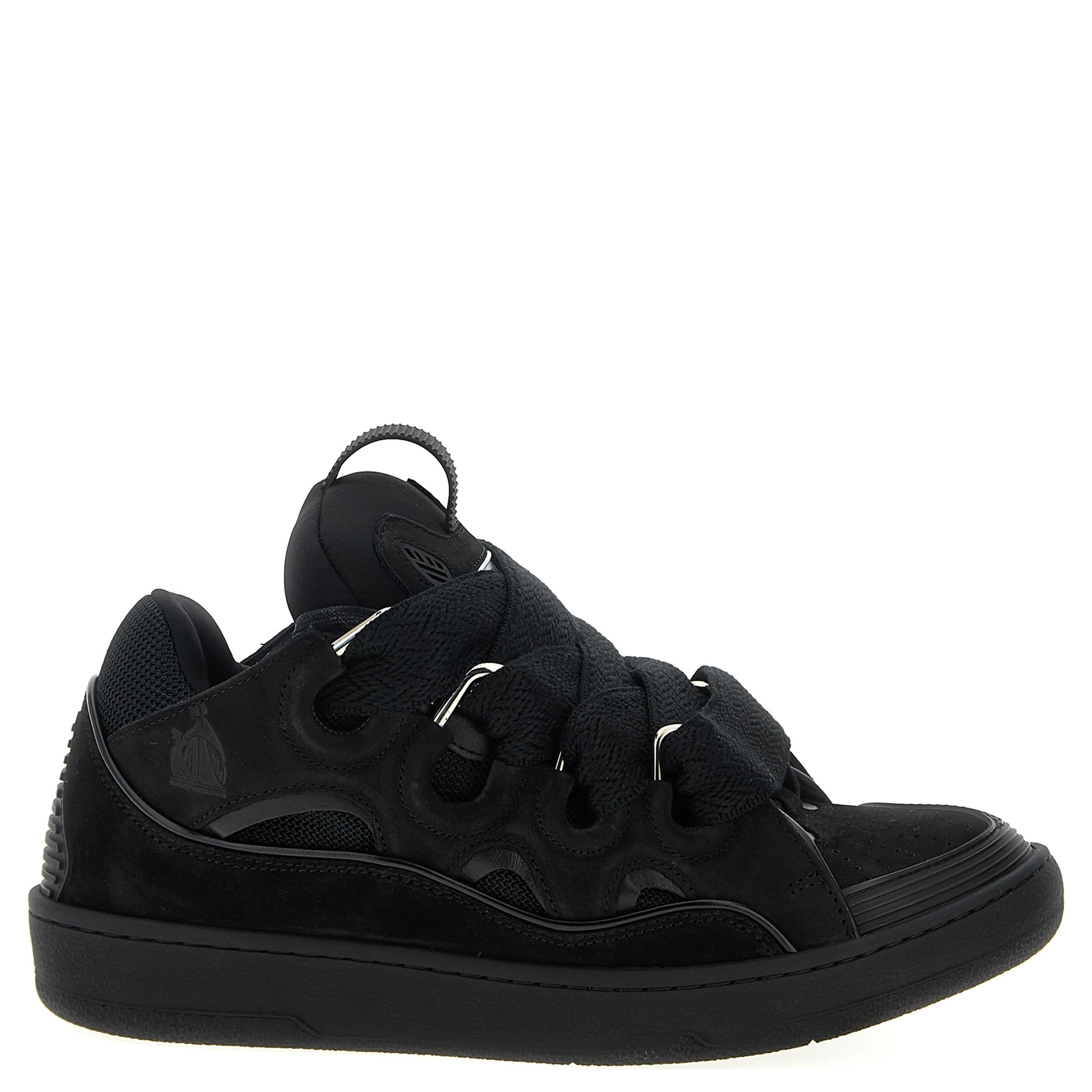 Black Calfskin Sneakers