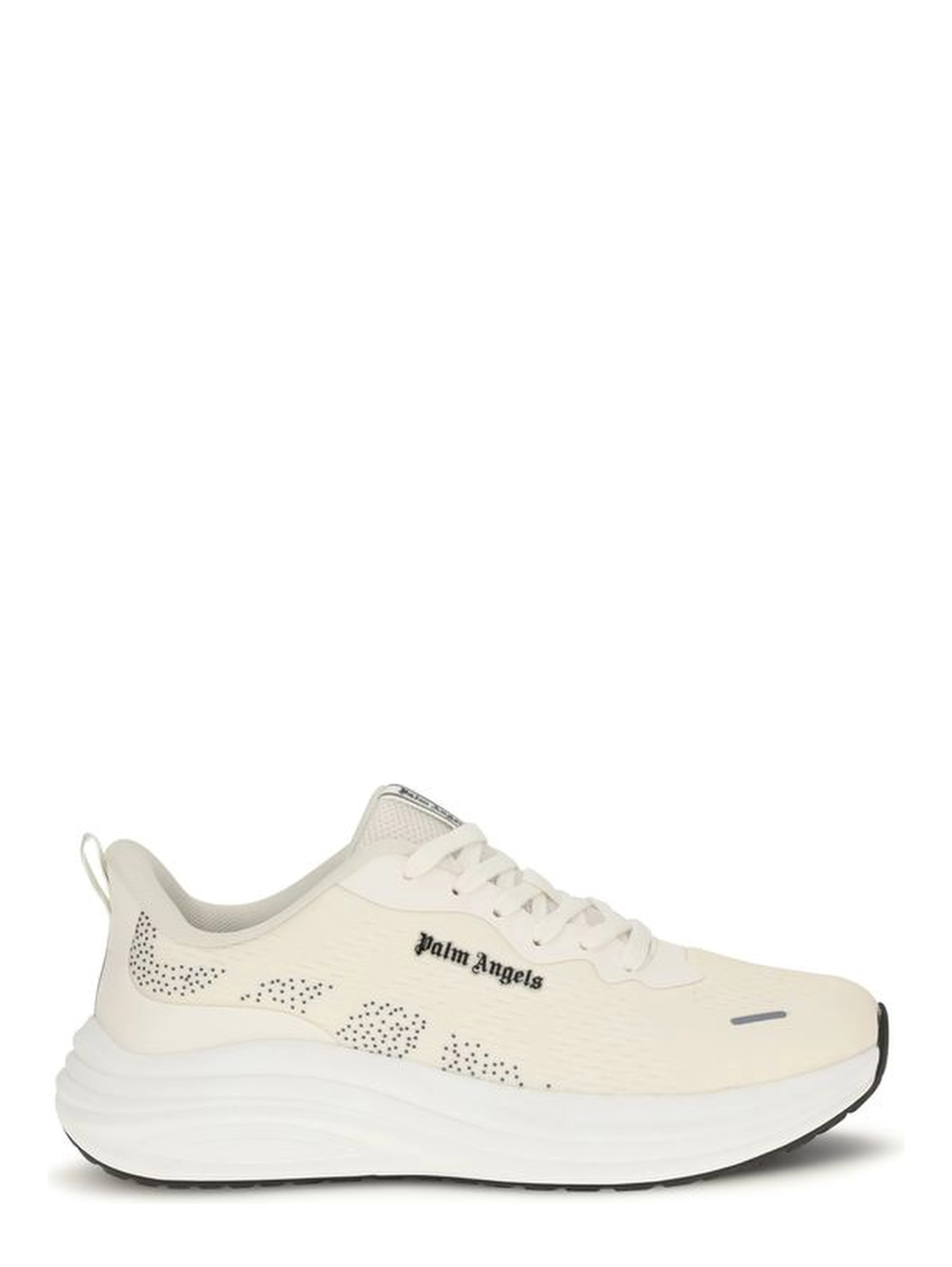 Beige Fabric Low Top Sneakers