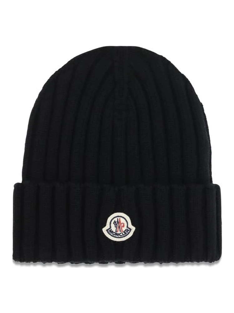 Black Wool Oves Aries Beanie