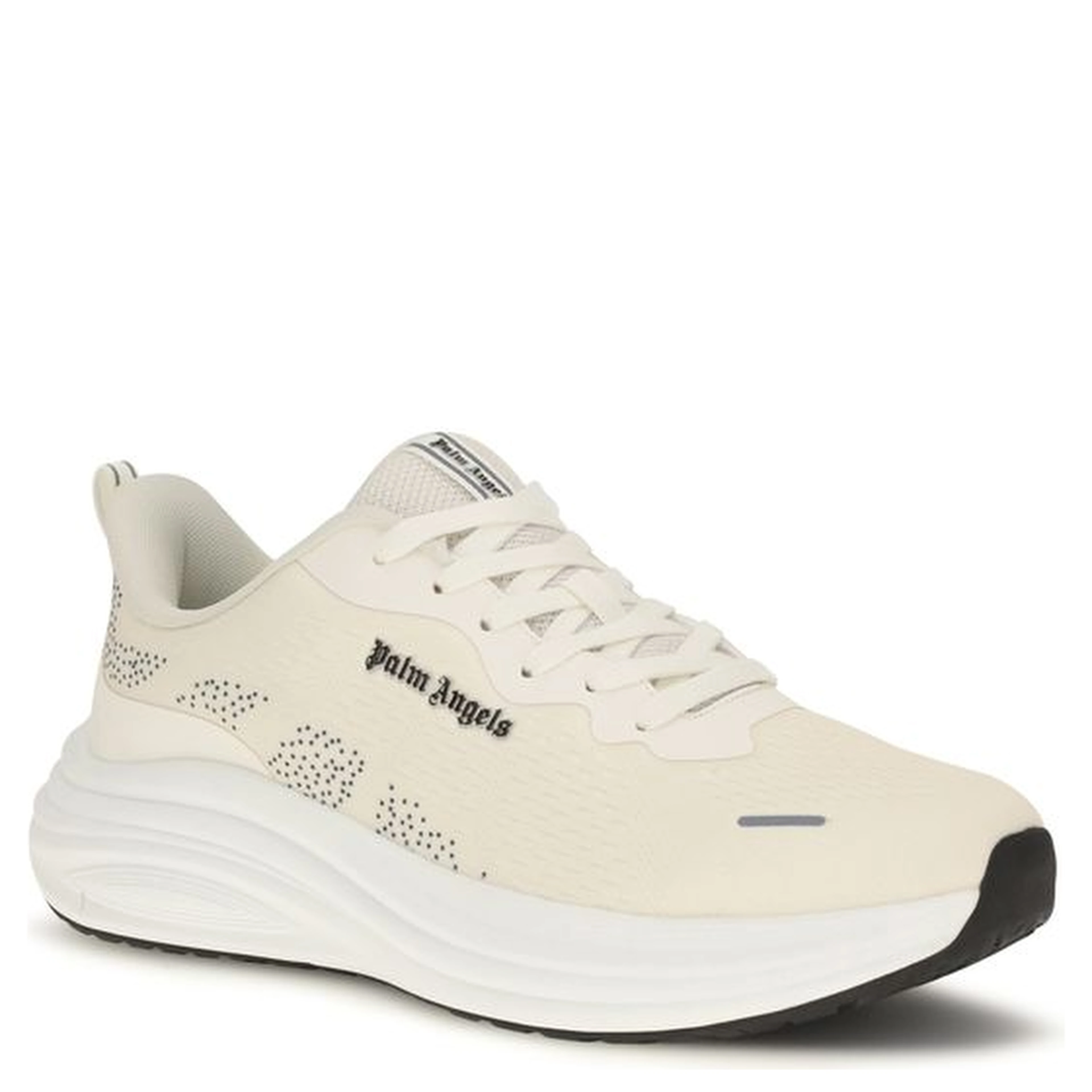 Beige Fabric Low Top Sneakers