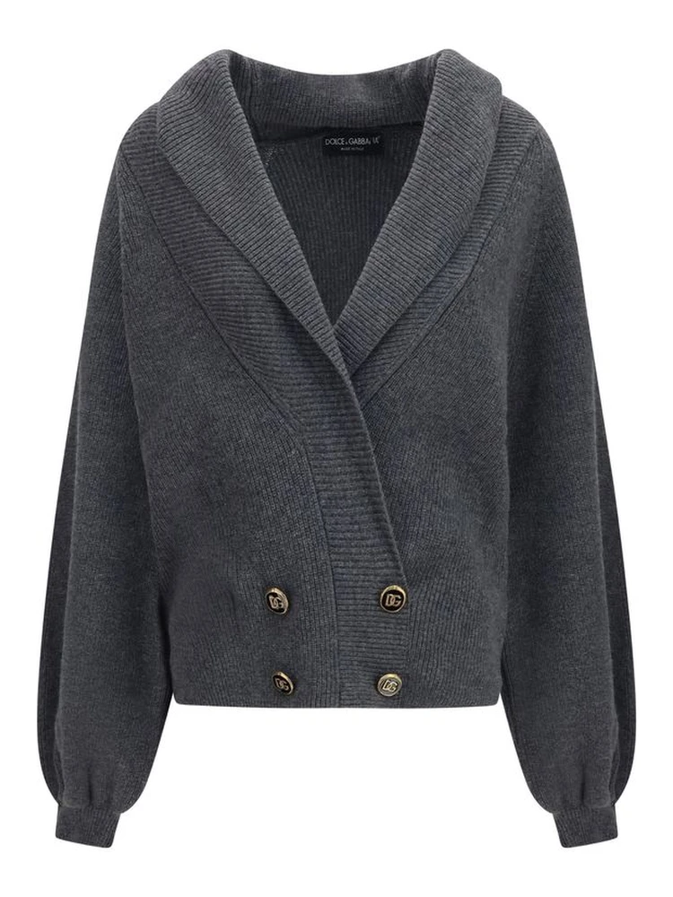 Gray Wool Oves Aries Cardigan