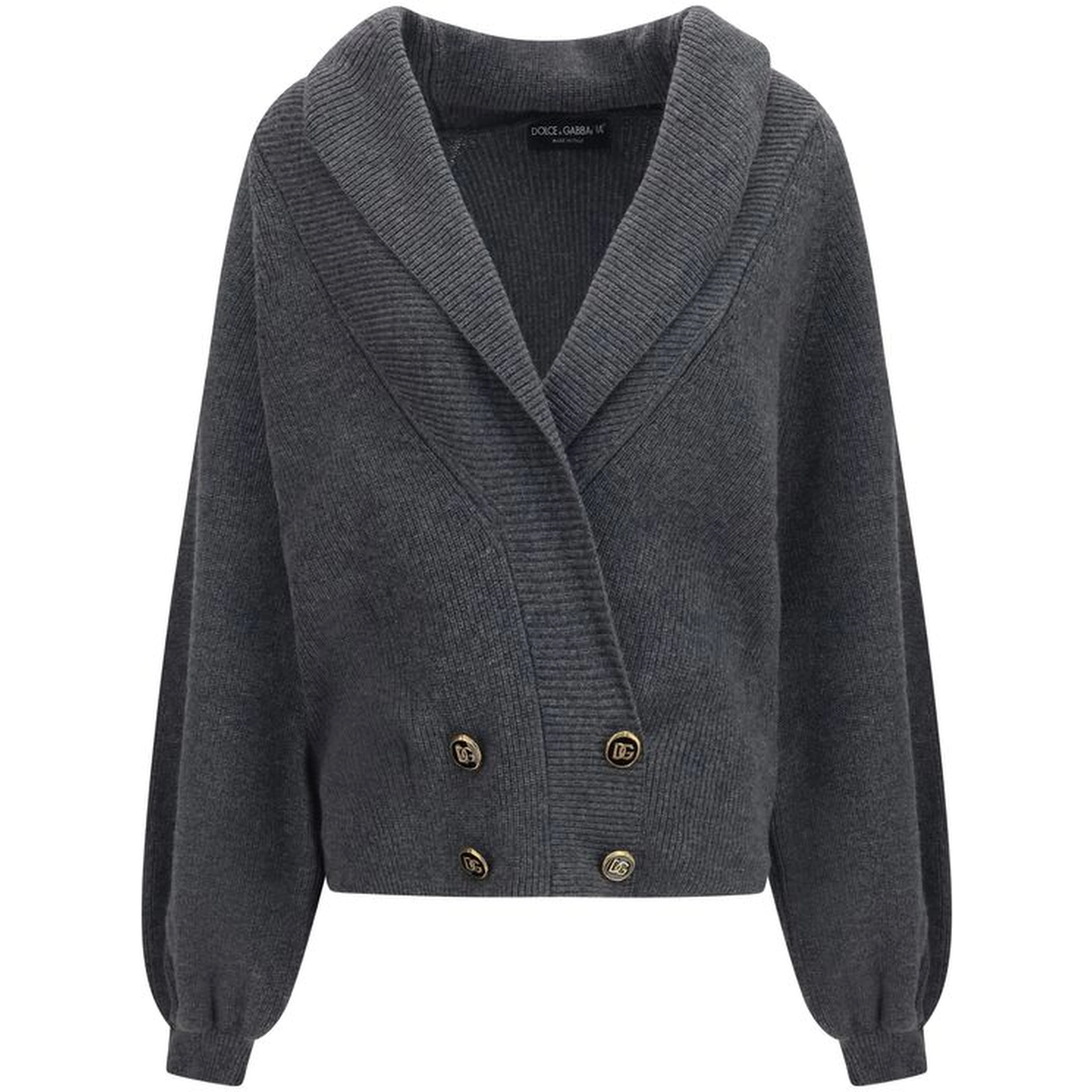 Gray Wool Oves Aries Cardigan