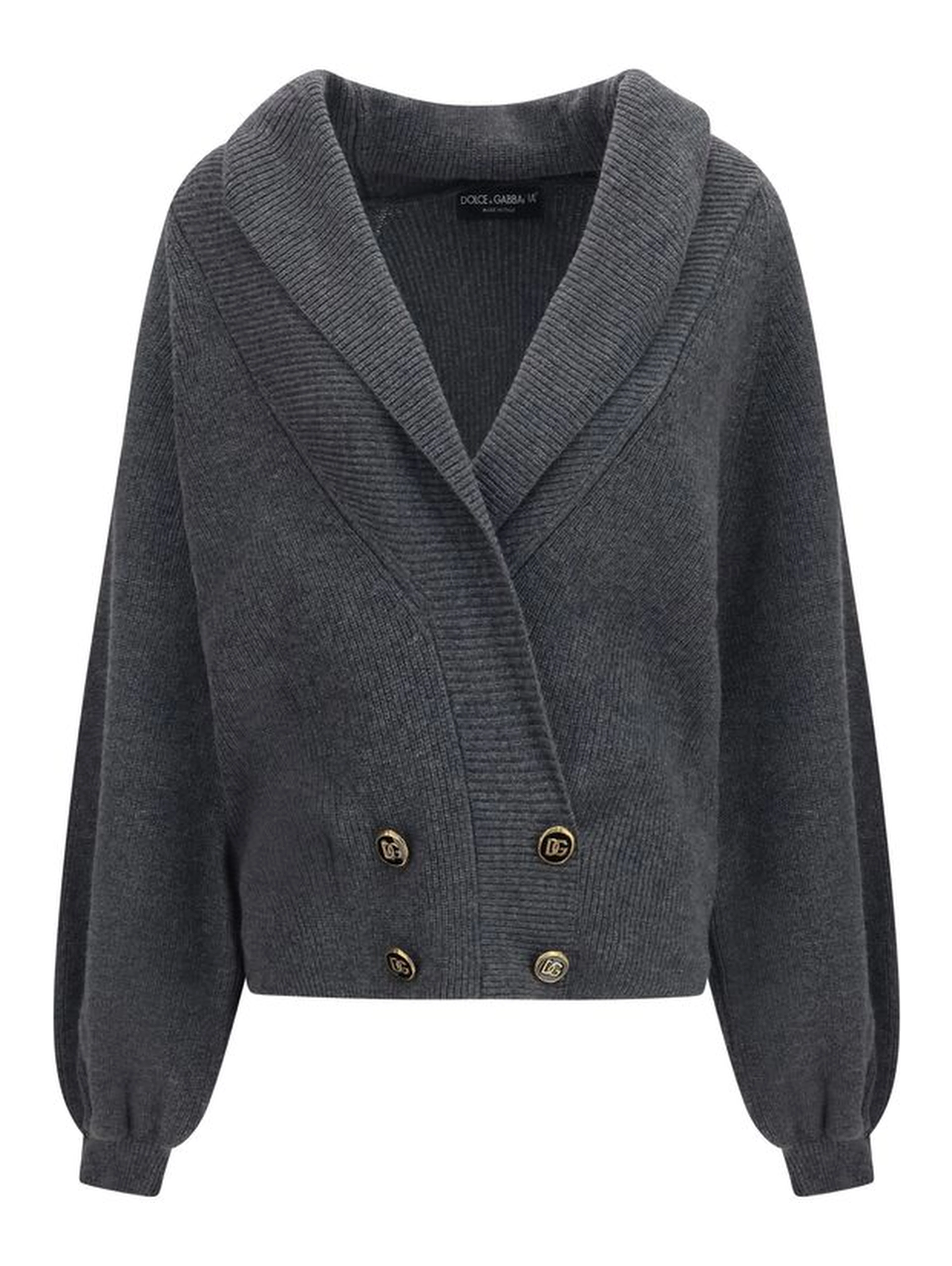 Gray Wool Oves Aries Cardigan