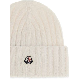 White Wool Oves Aries Beanie
