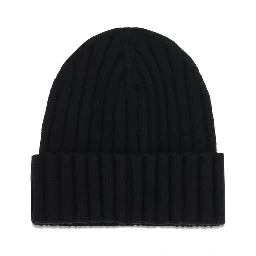 Black Wool Oves Aries Beanie