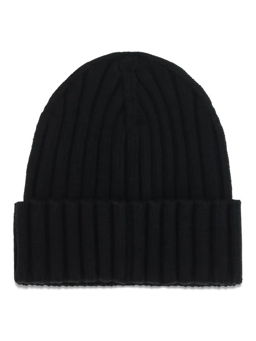 Black Wool Oves Aries Beanie