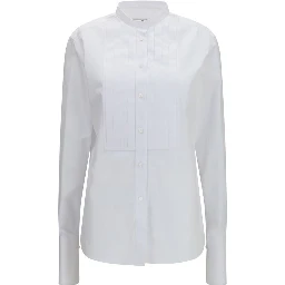 White Cotton Dress Shirt