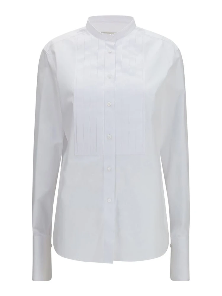 White Cotton Dress Shirt