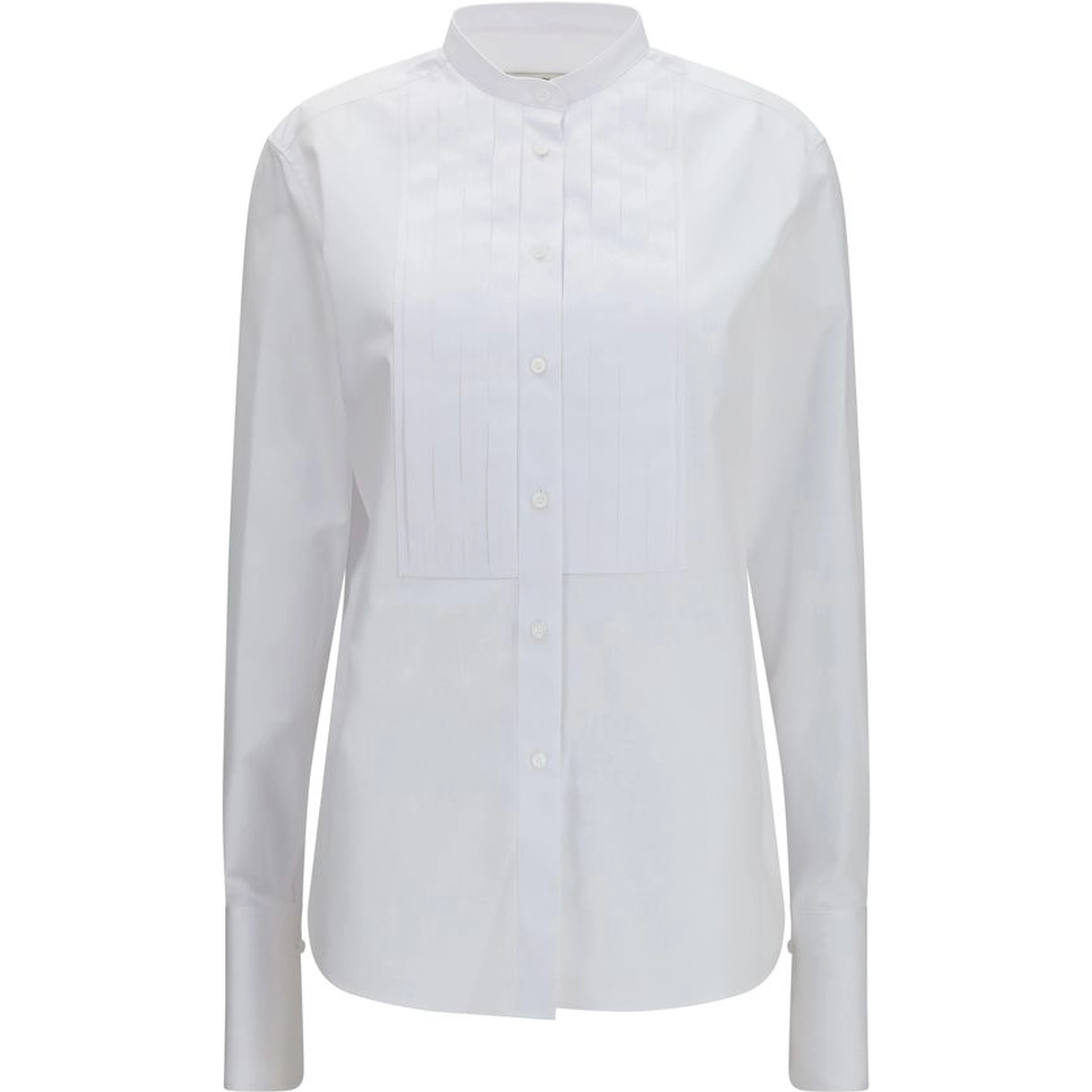 White Cotton Dress Shirt