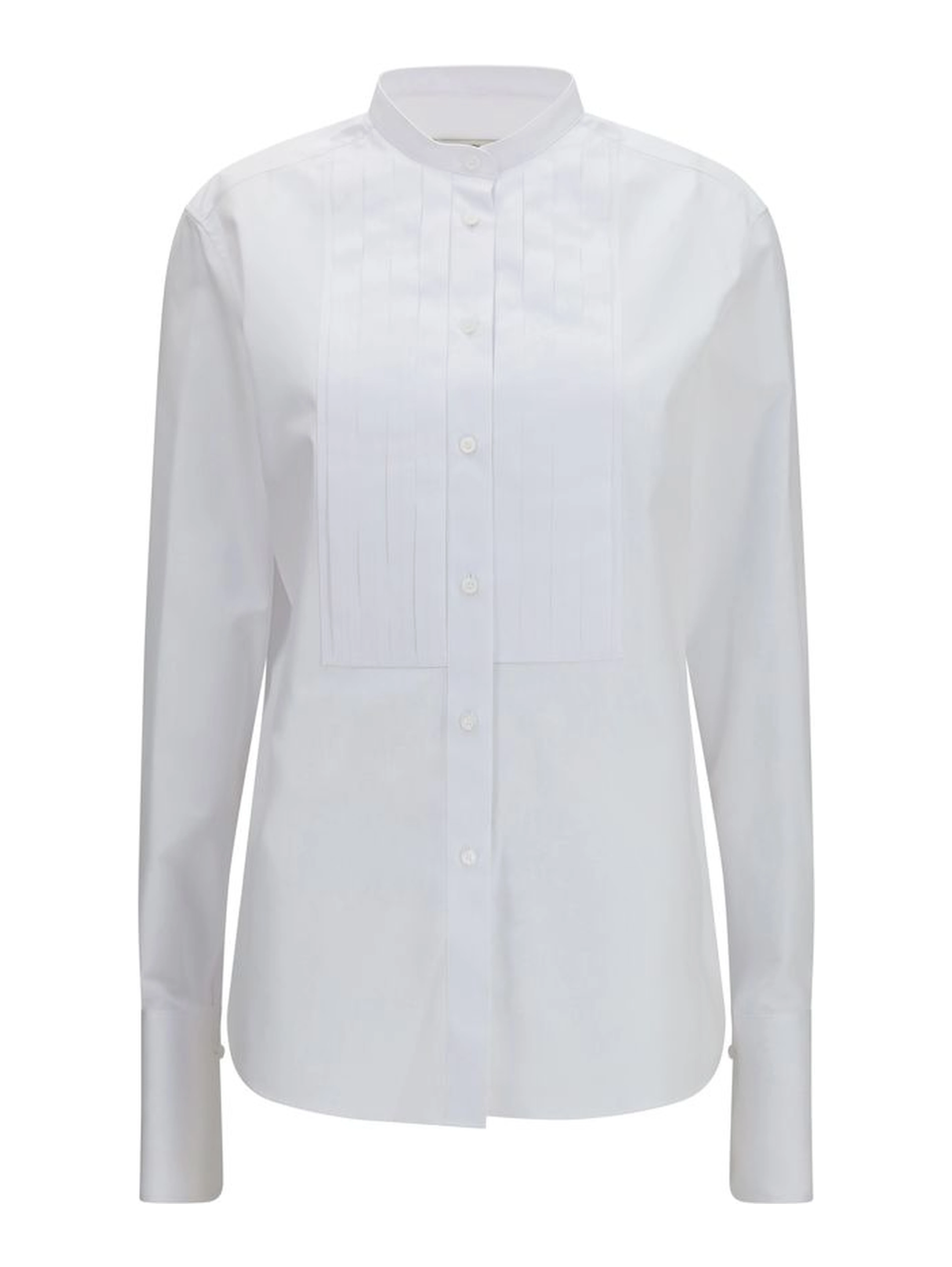 White Cotton Dress Shirt
