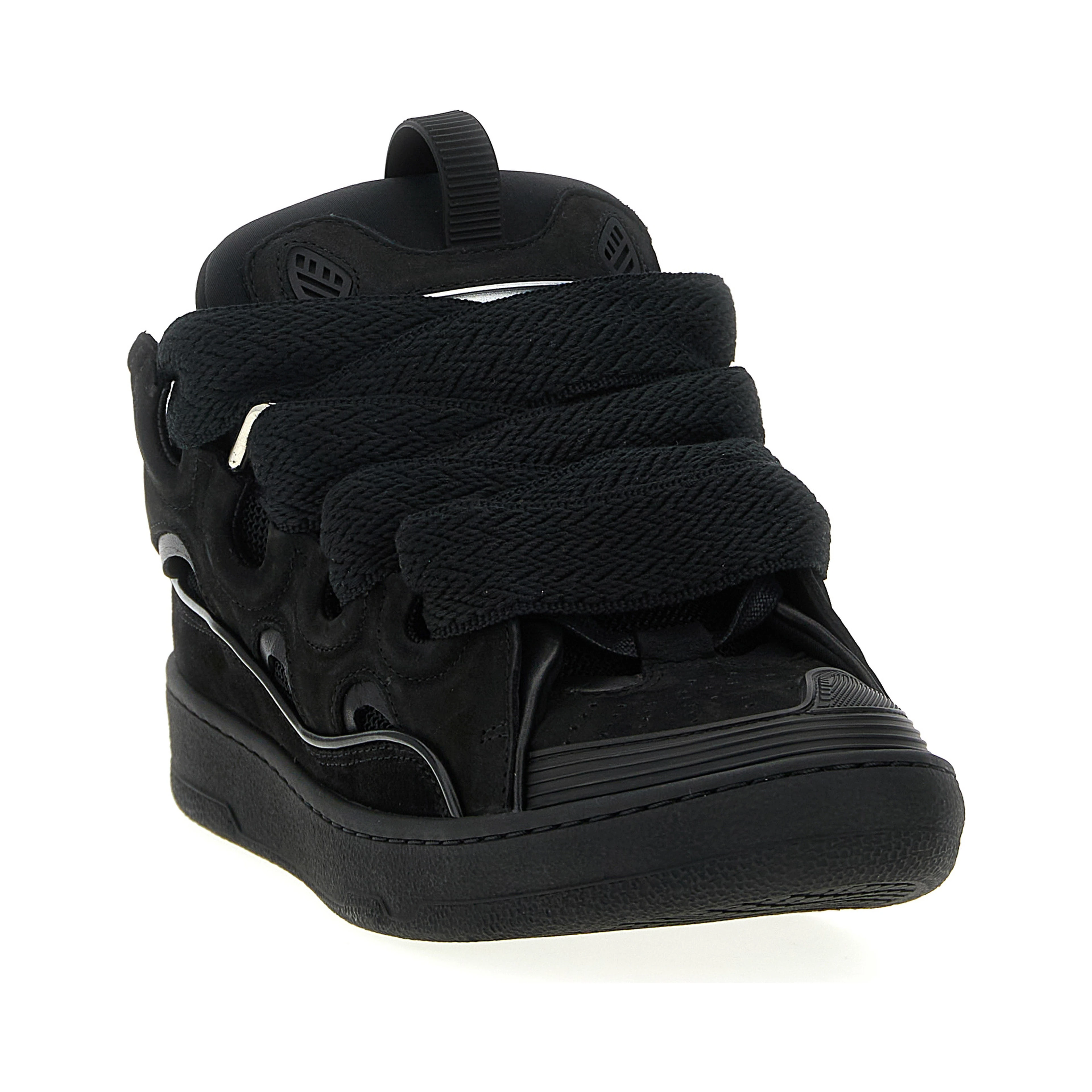 Black Calfskin Sneakers