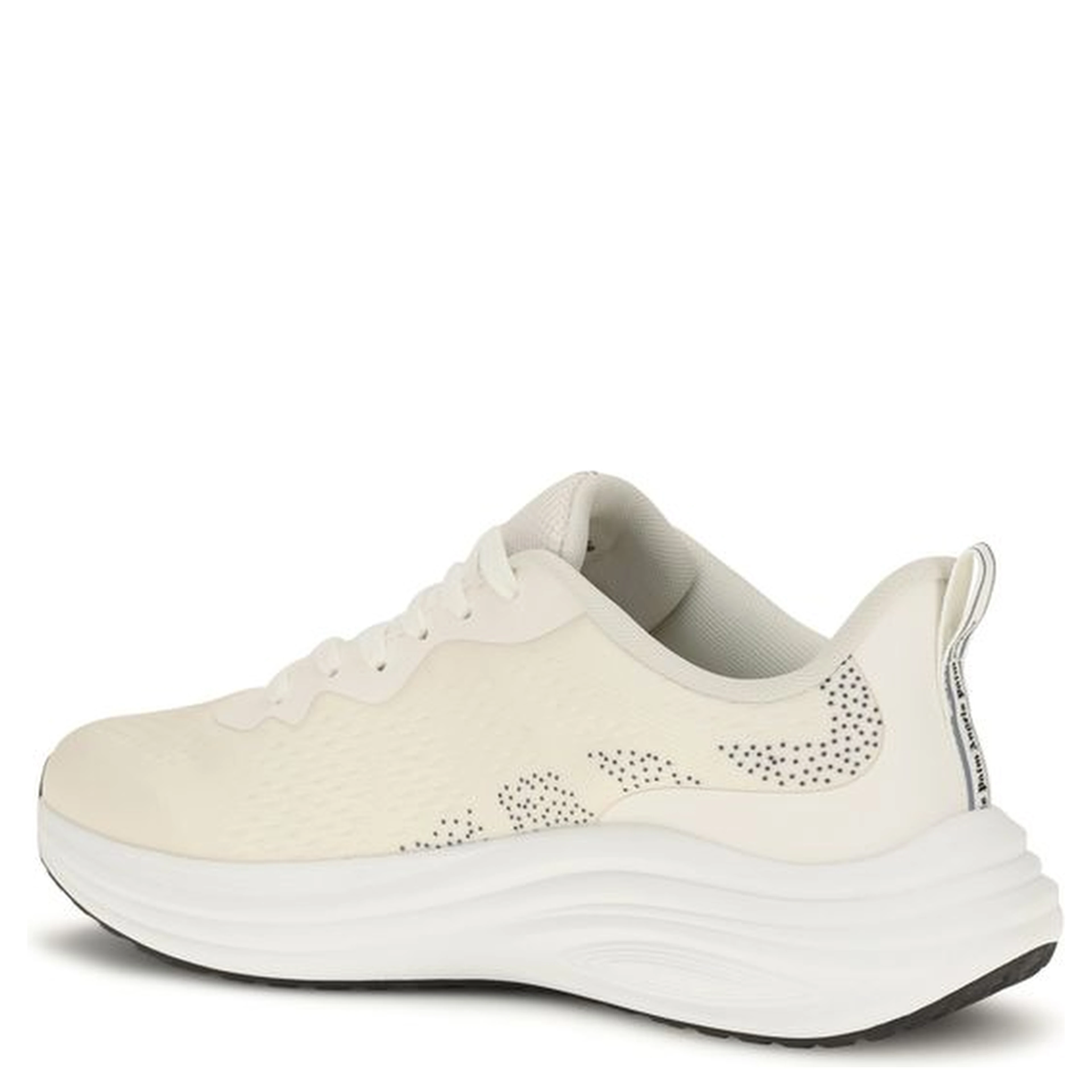 Beige Fabric Low Top Sneakers