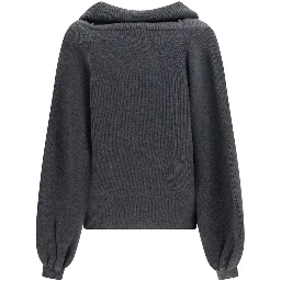 Gray Wool Oves Aries Cardigan