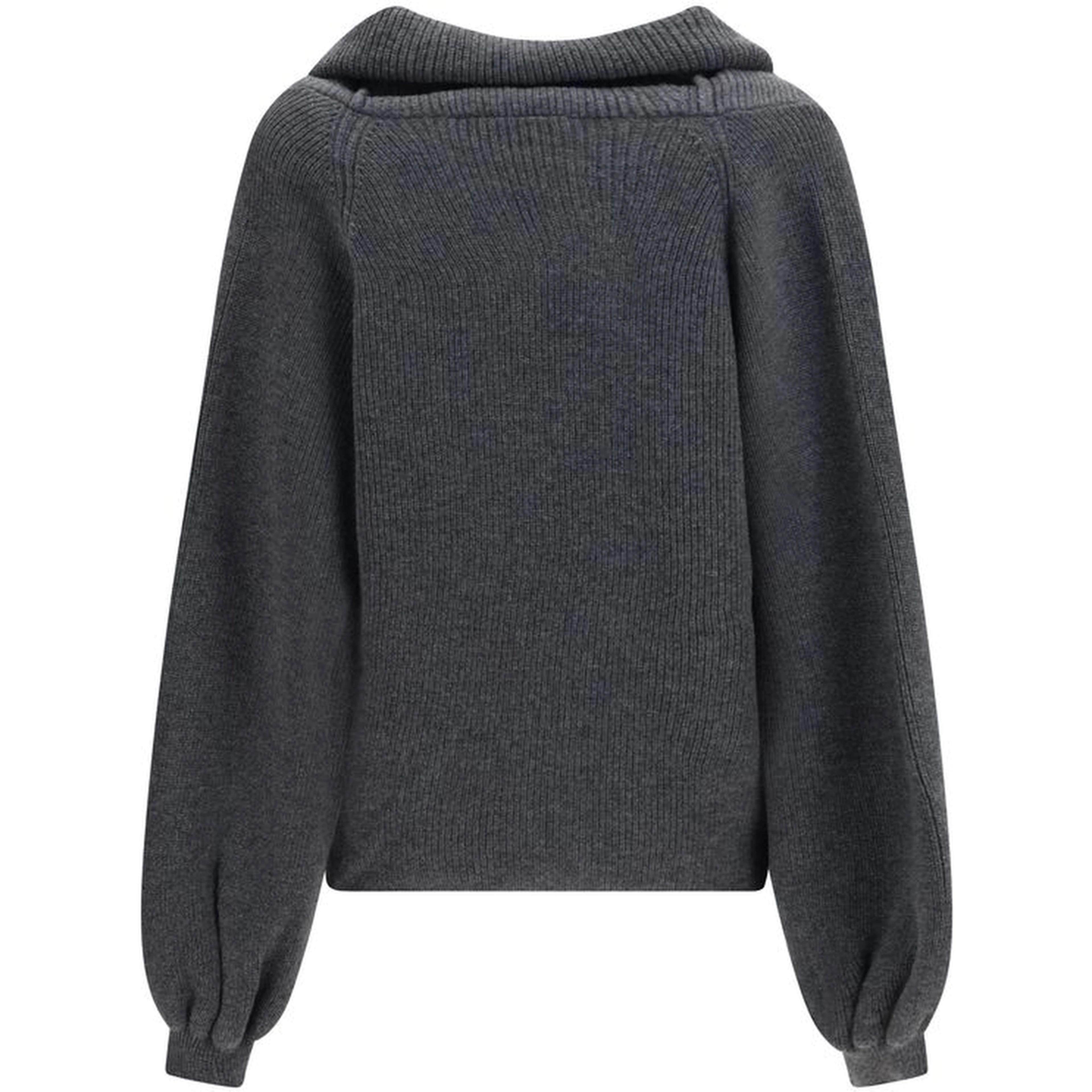 Gray Wool Oves Aries Cardigan