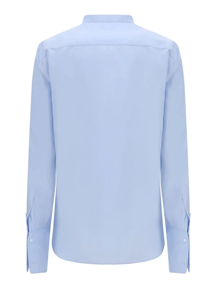 Blue Cotton Dress Shirt alternative