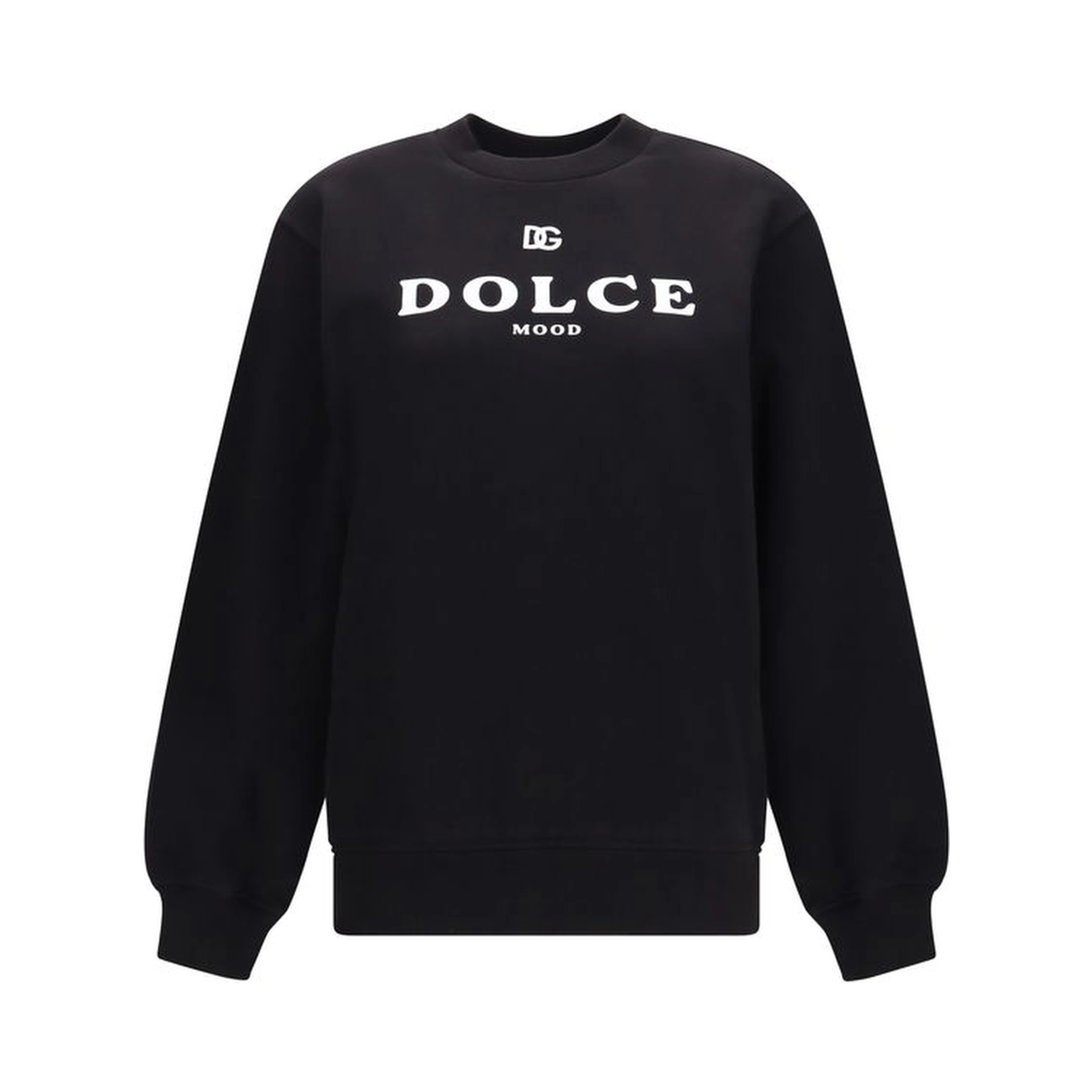 Black Cotton Sweatshirt