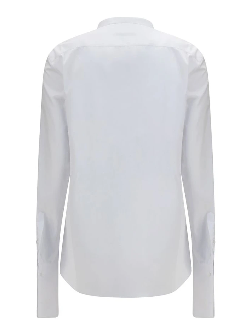 White Cotton Dress Shirt