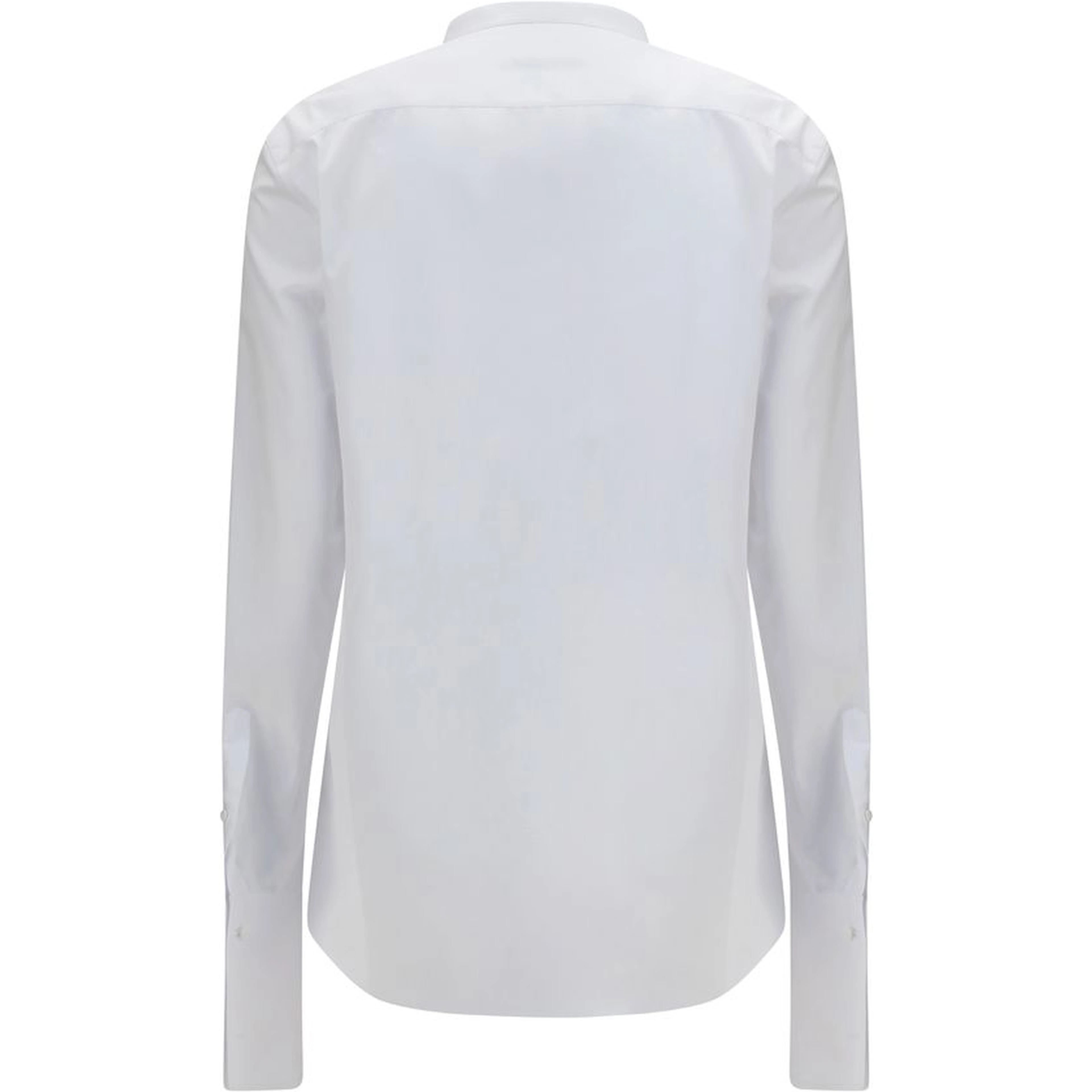 White Cotton Dress Shirt
