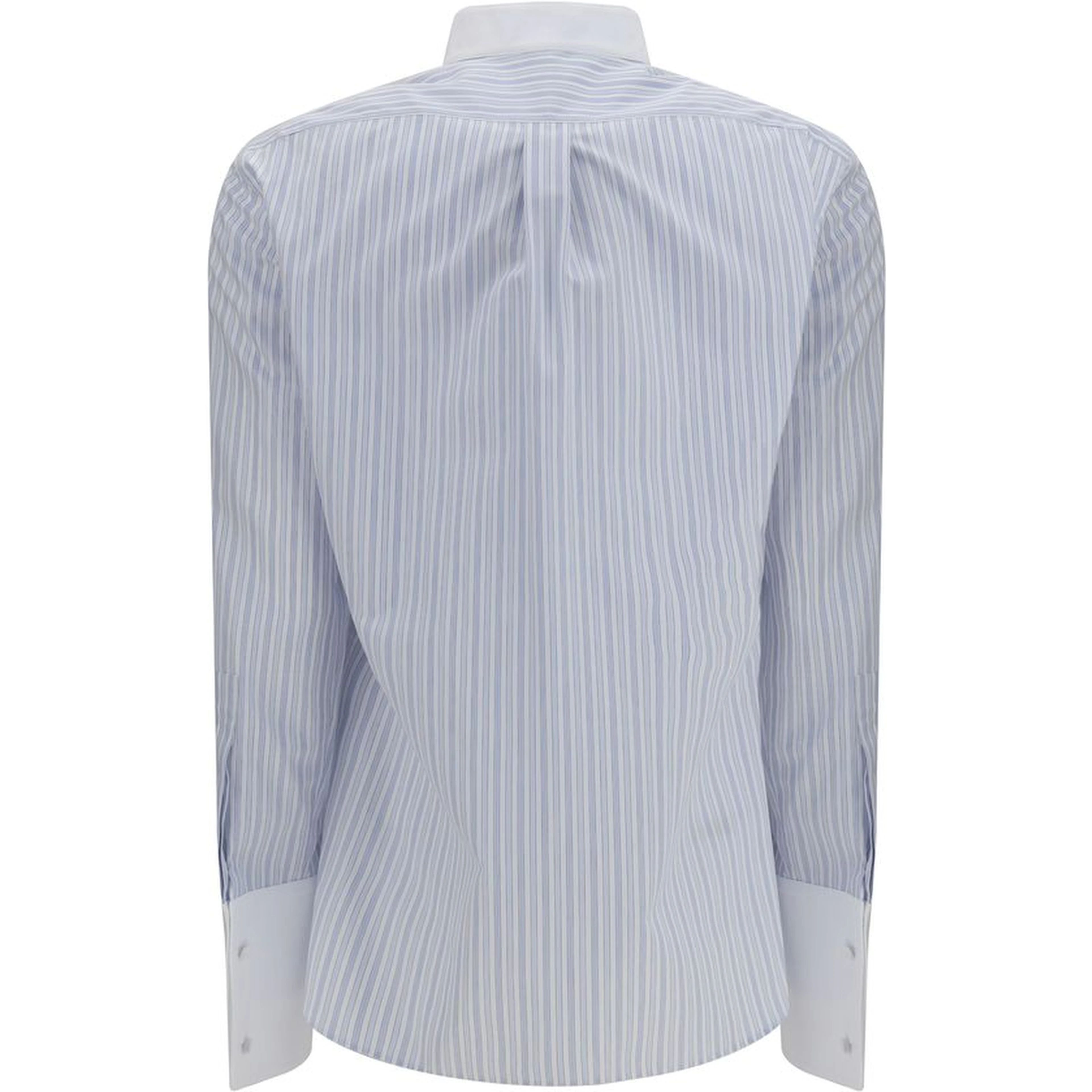 Blue Cotton Pattern Shirt