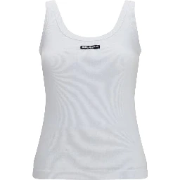 White Cotton Tank Tops