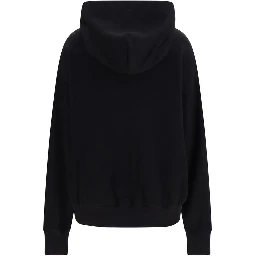 Black Cotton Sweatshirt