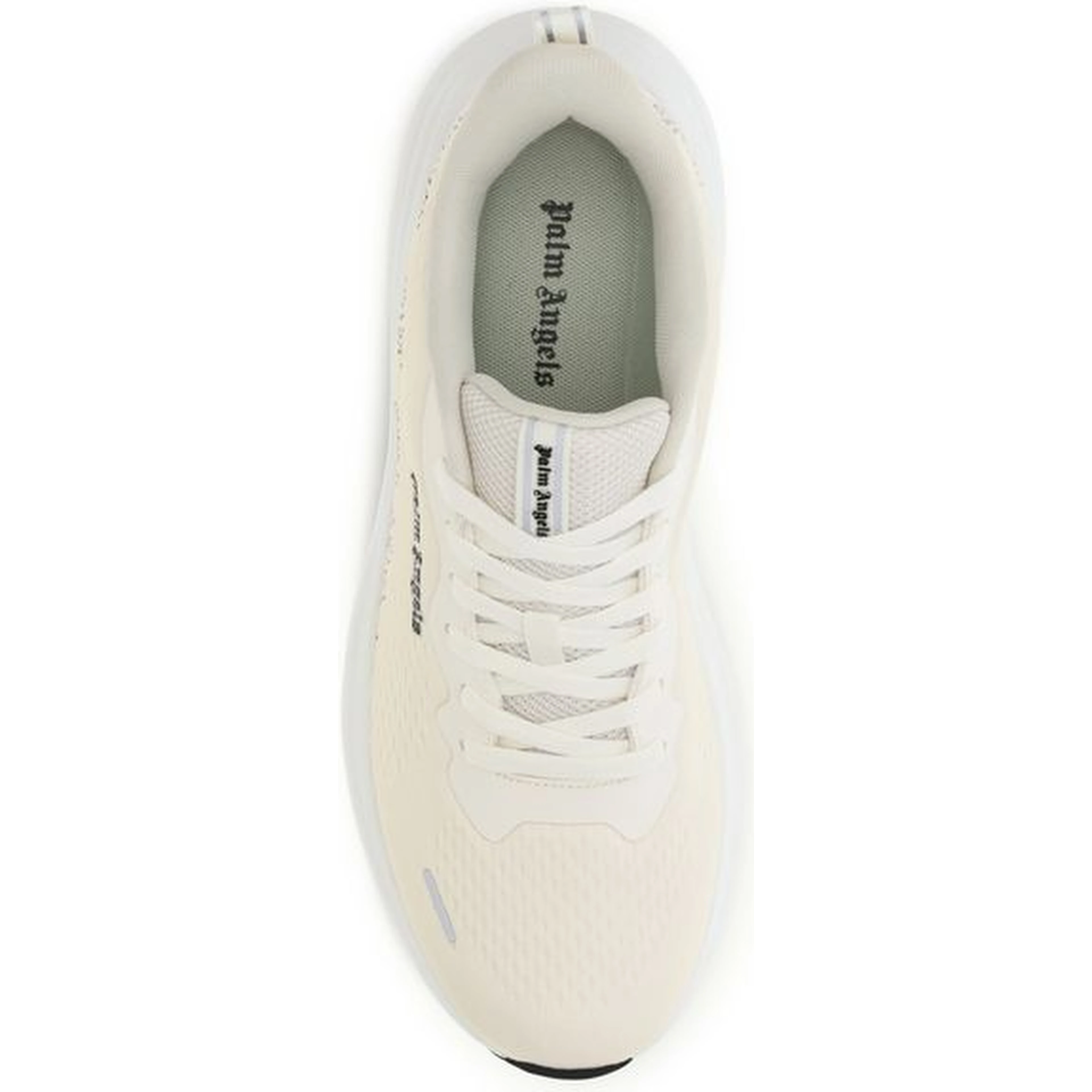 Beige Fabric Low Top Sneakers