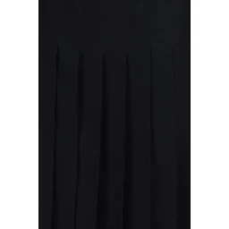 Black Silk Casual Dress