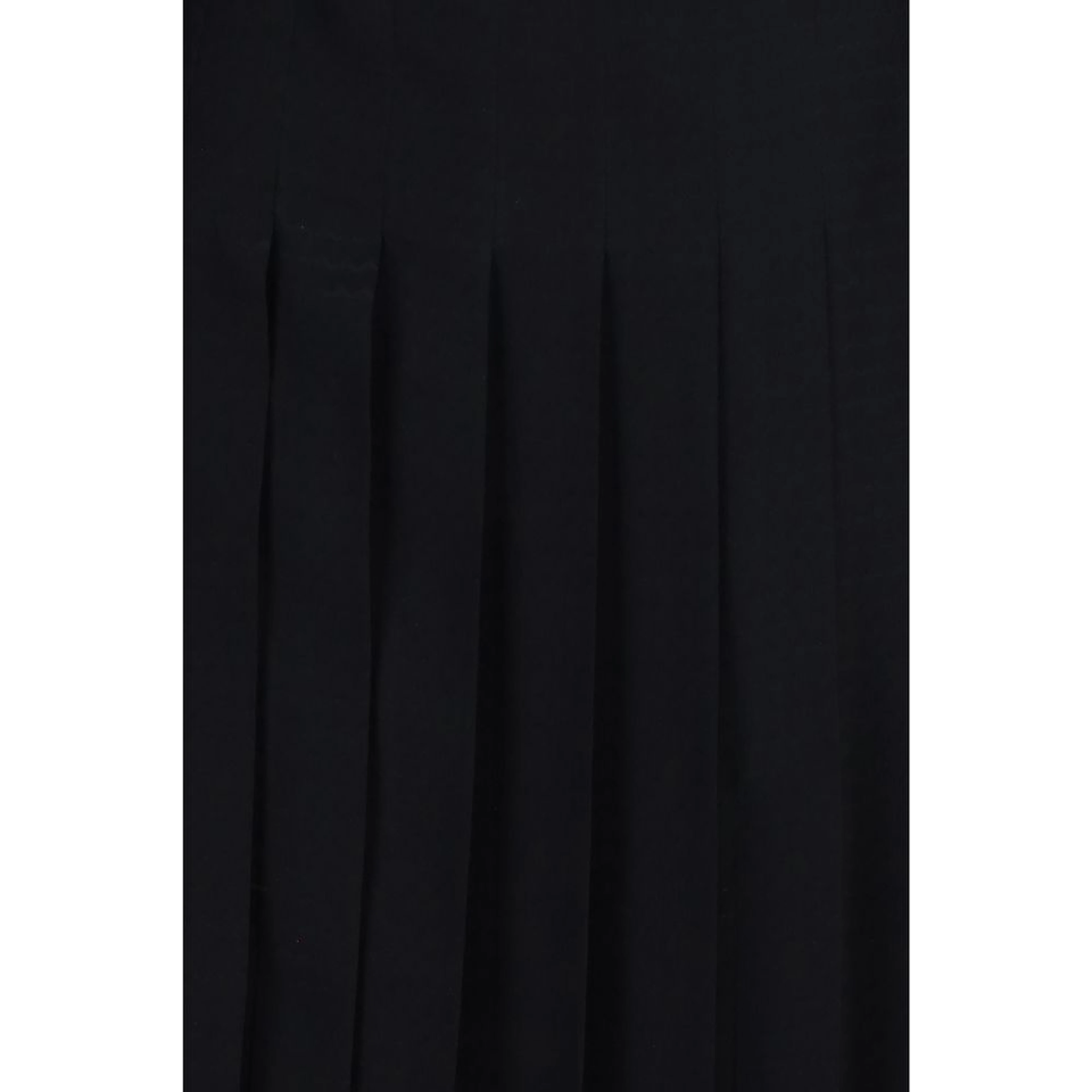 Black Silk Casual Dress