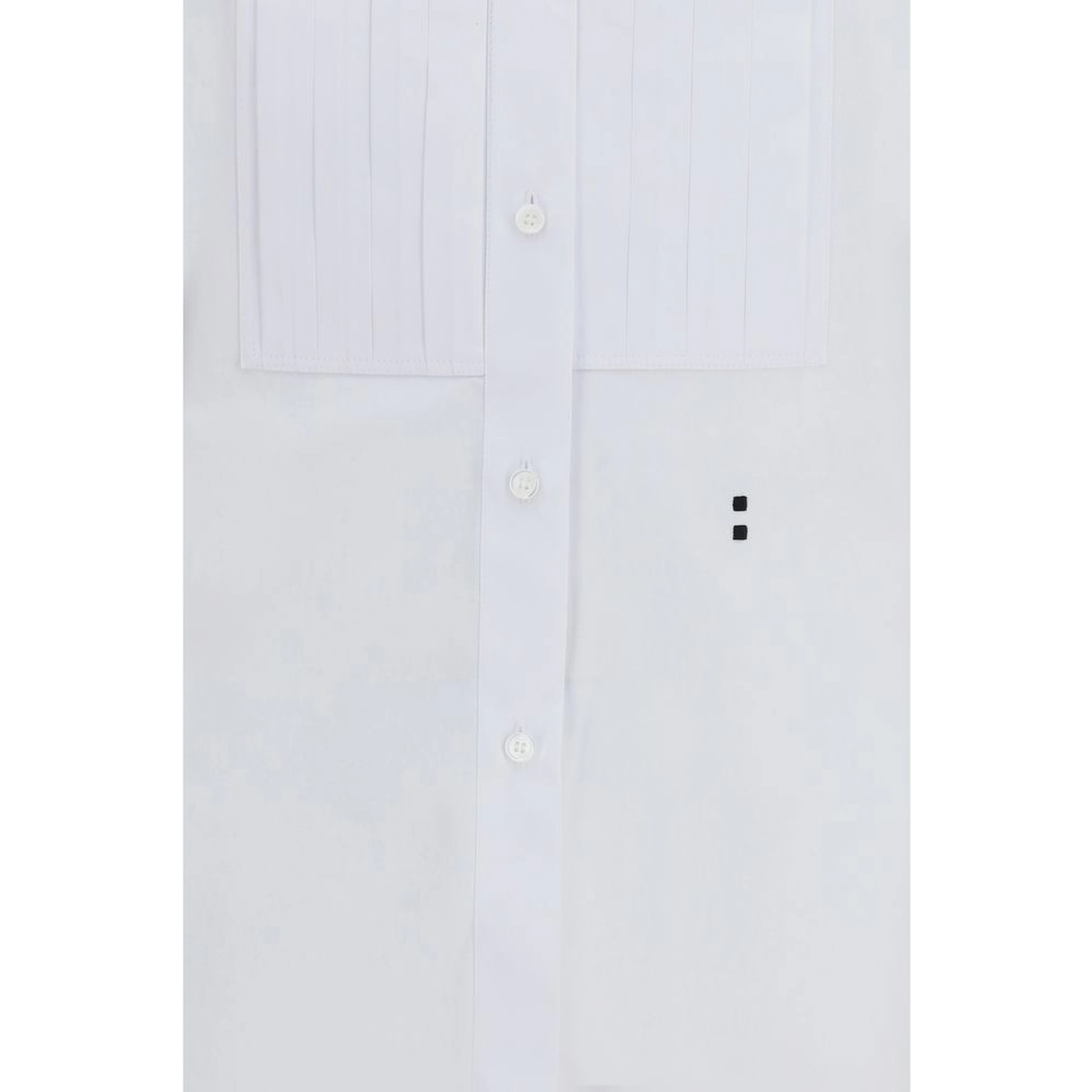 White Cotton Dress Shirt