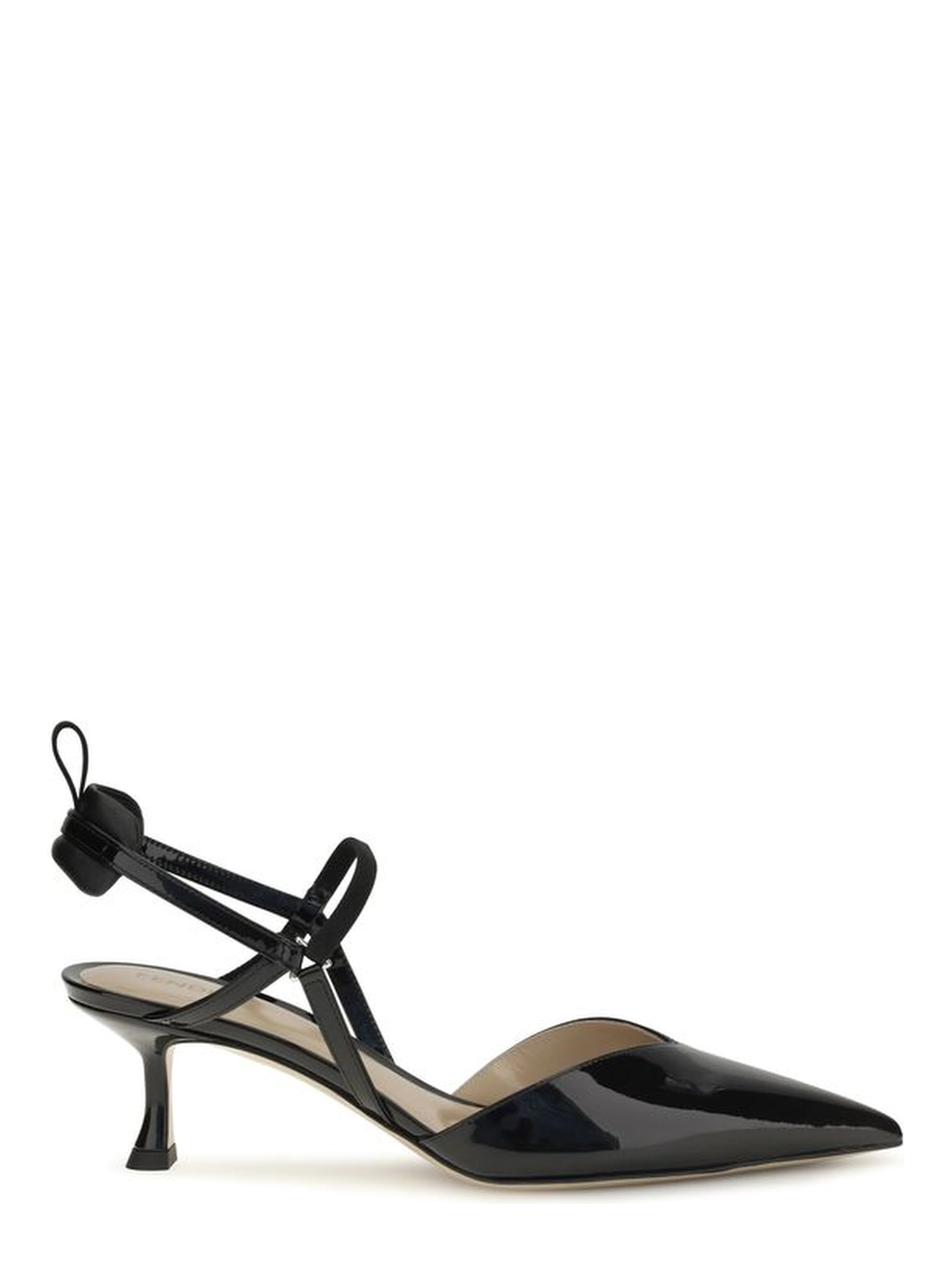 Black Calf Leather Bos Taurus High Heel Pumps
