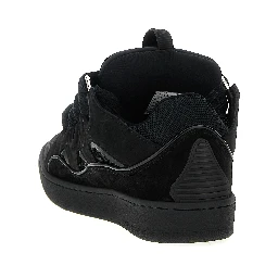 Black Calfskin Sneakers