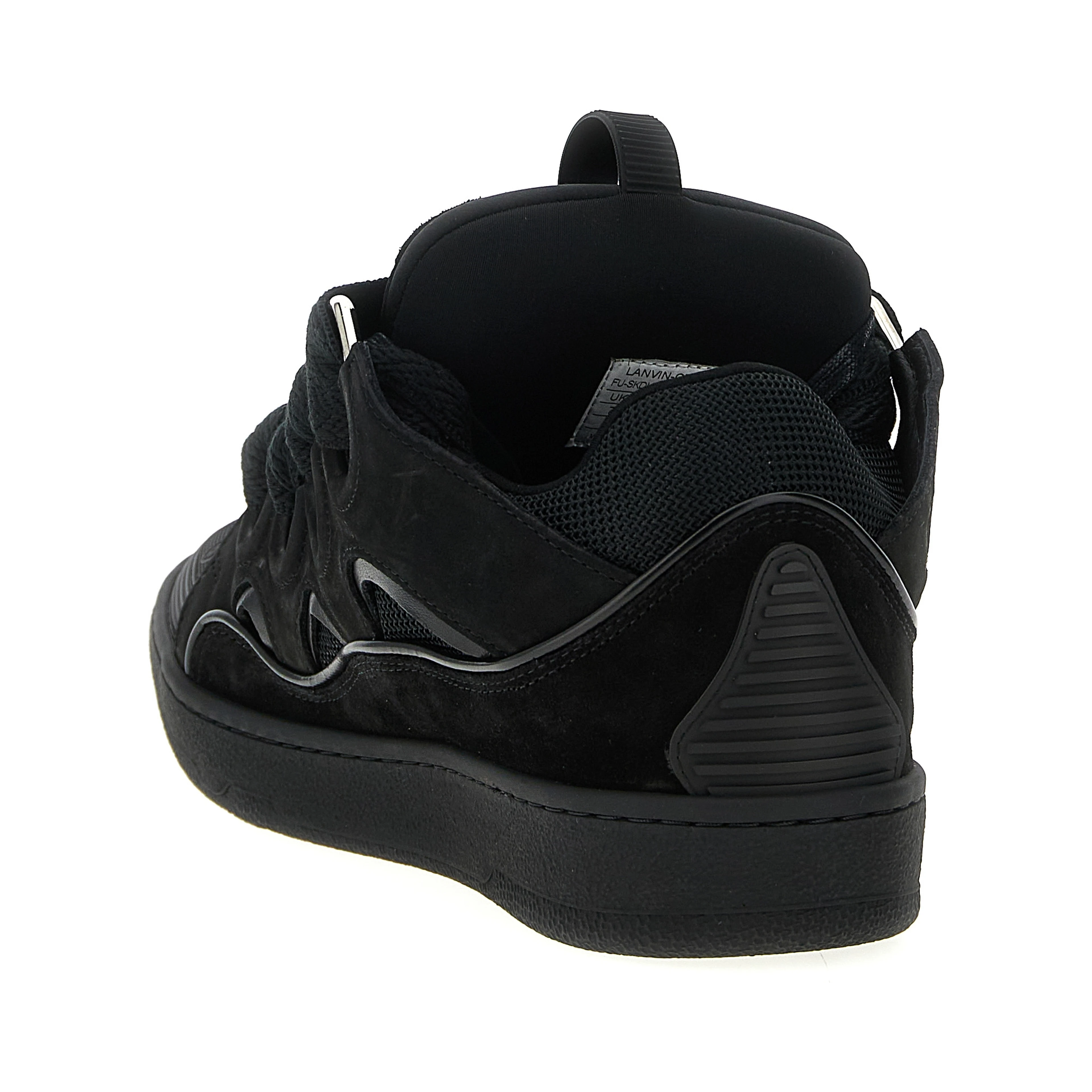 Black Calfskin Sneakers