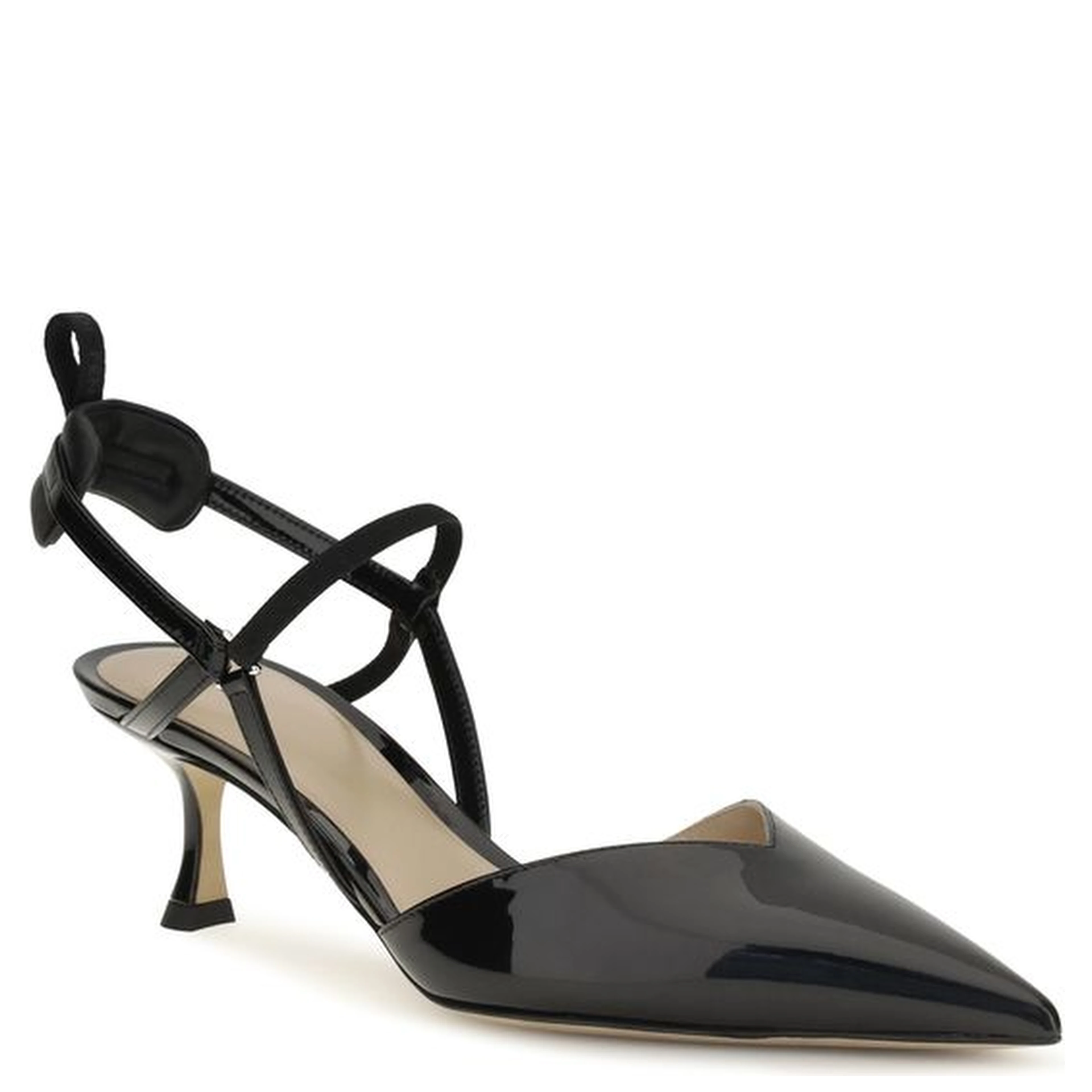 Black Calf Leather Bos Taurus High Heel Pumps