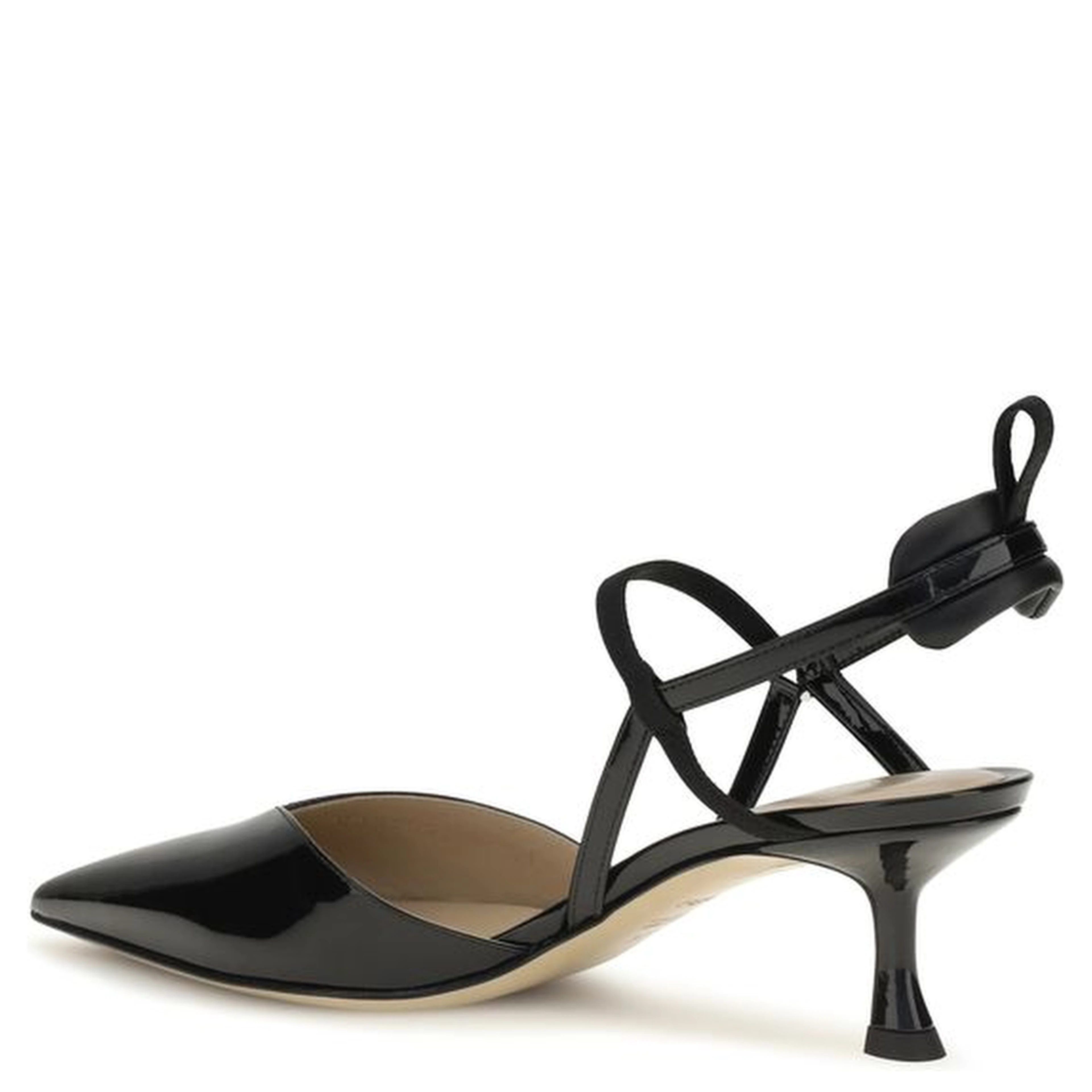 Black Calf Leather Bos Taurus High Heel Pumps