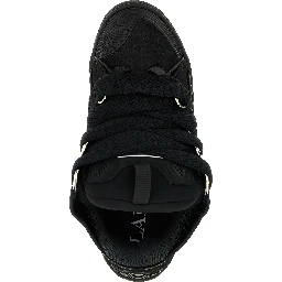 Black Calfskin Sneakers